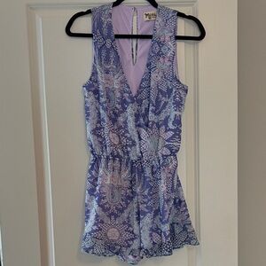 Show me your MuMu Lavender Paisley Romper